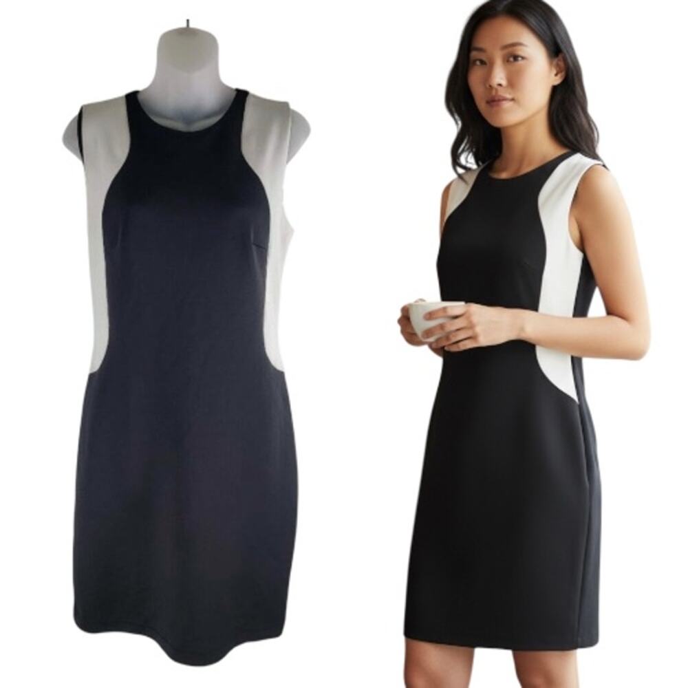 W118 By Walter Baker Sleeveless Sheath Dress Zip Black Size S